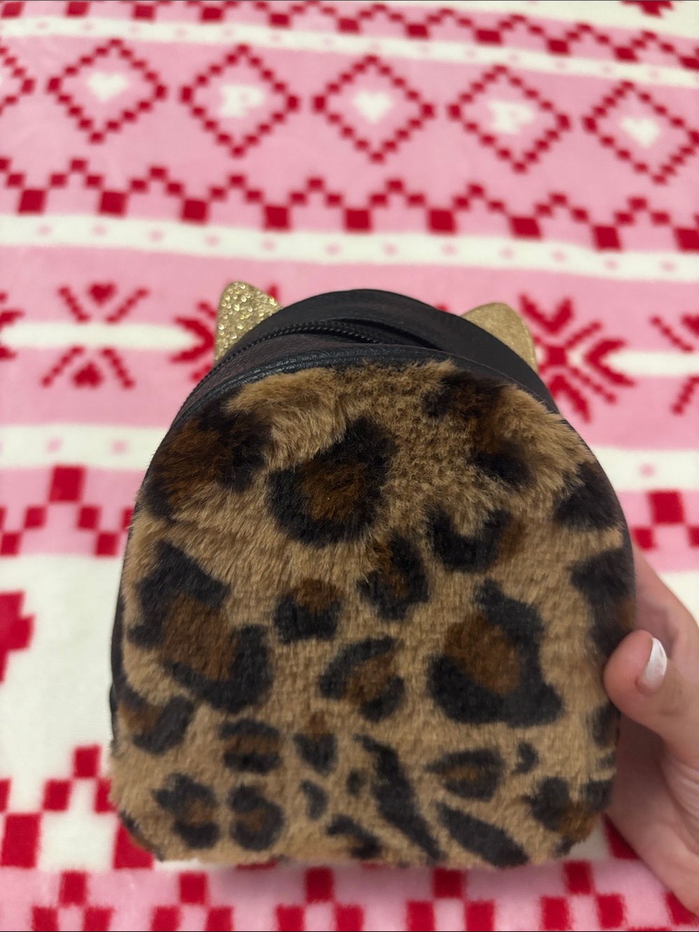Cheetah Print Mini Bag Bath and Body Works NEW